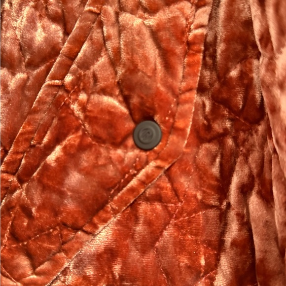 Bernardo Copper Velvet Bomber Jacket - Picture 5 of 7